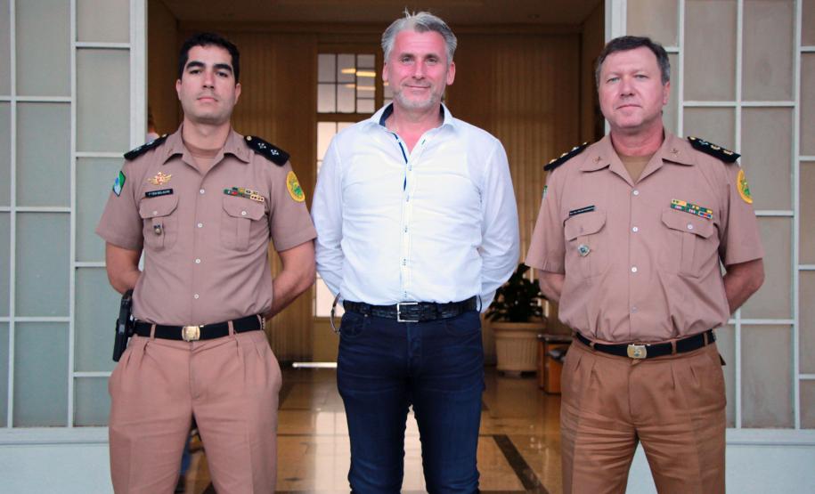 Curitiba, 09 de março de 2018. Policial alemão visita QCG