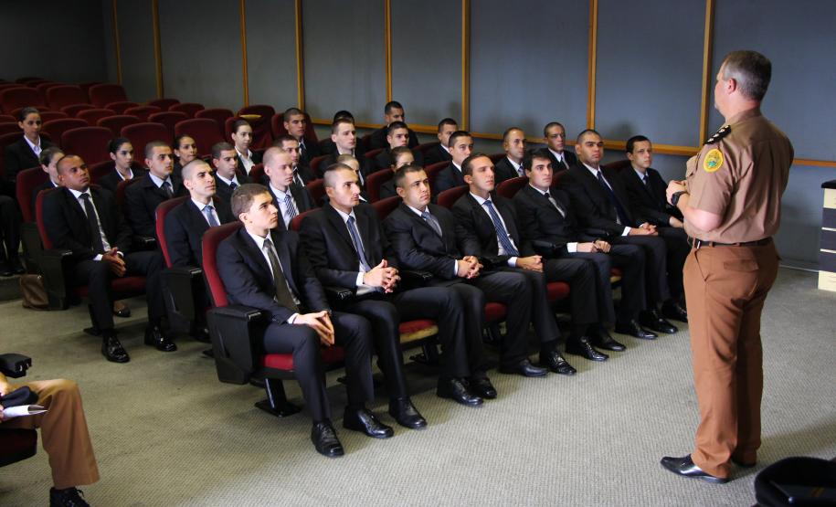Curitiba, 15 de Março de 2018. Apresentação novos cadetes.