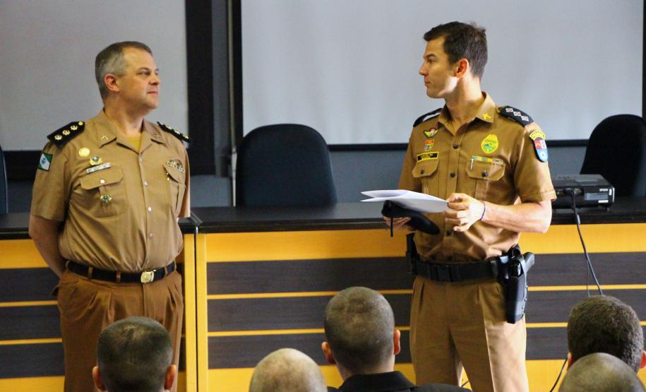 Curitiba, 15 de Março de 2018. Apresentação novos cadetes.