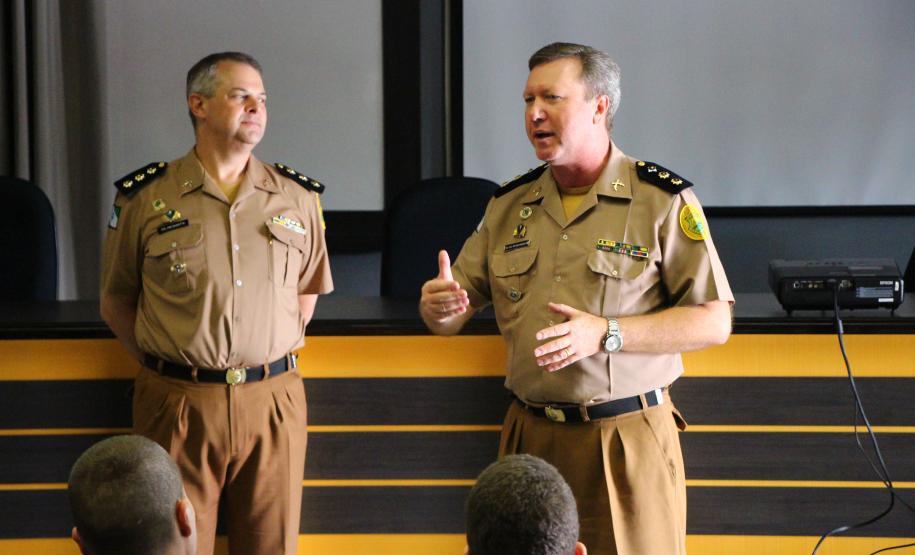 Curitiba, 15 de Março de 2018. Apresentação novos cadetes.