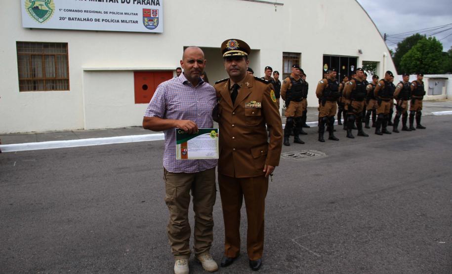 Curitiba, 20 de Março de 2018. Troca de Comando o 20BPM
