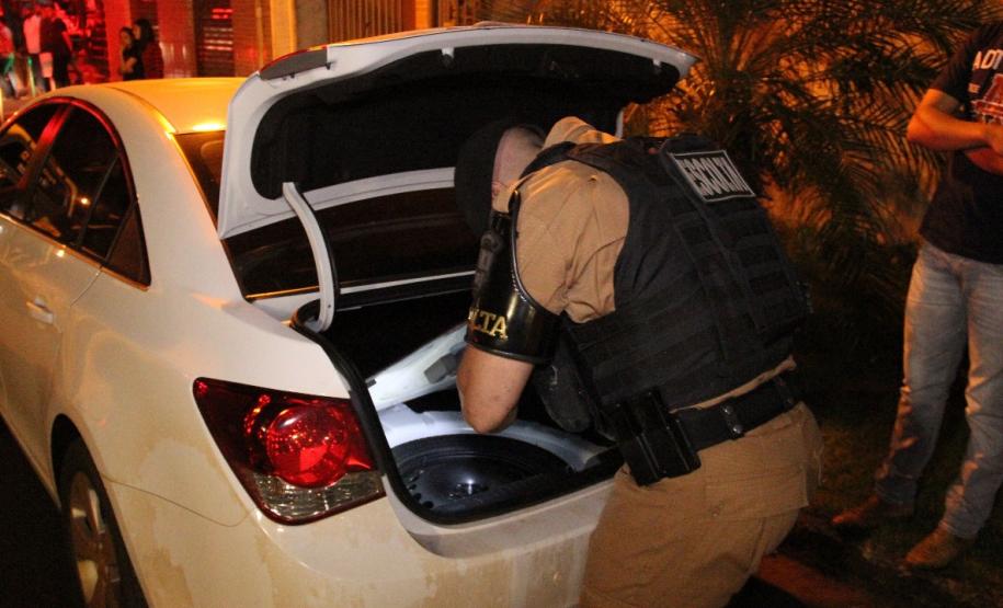 No Noroeste do estado, PM deflagra operação AIFU e recupera carro furtado em Campo Mourão