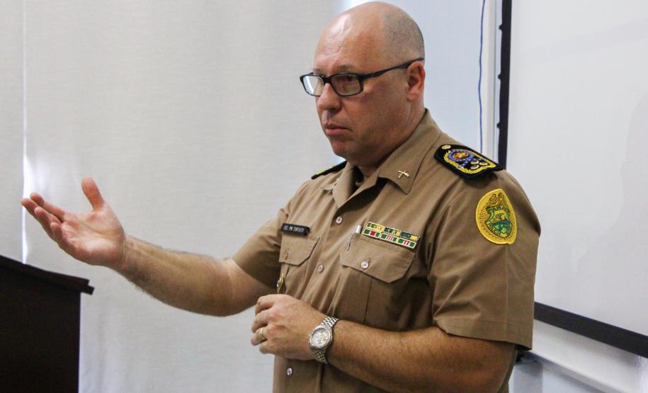 COMANDANTE DA POLÍCIA MILITAR CEL MAURÍCIO TORTATO