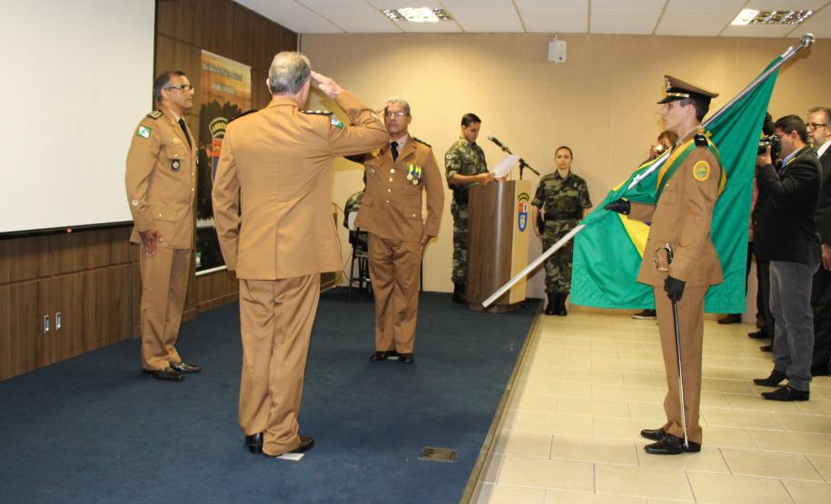 Batalhão de Polícia Ambiental recebe novo comandante durante solenidade nesta quarta Batalhão de Polícia Ambiental recebe novo comandante durante solenidade nesta quarta