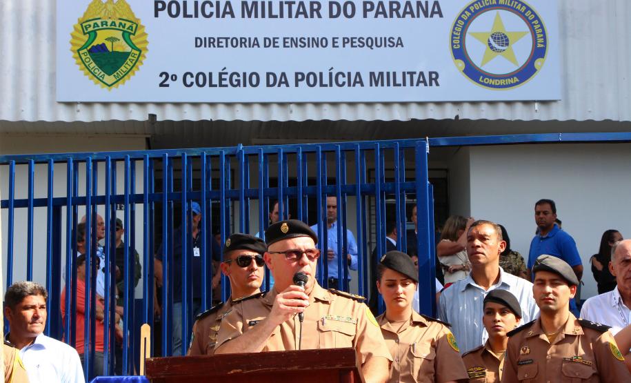 Comandante Geral da Polícia Militar Coronel QOPM Mauricio Tortato