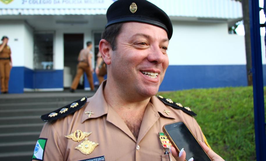 Diretor de Ensino e Pesquisa Coronel QOPM Mauro Celso Monteiro