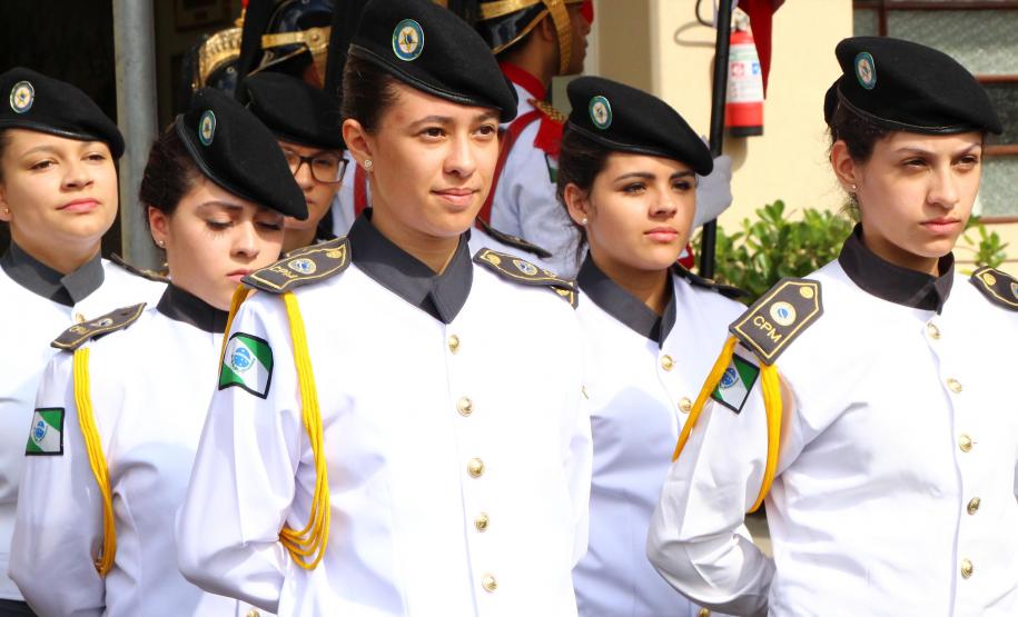 Curitiba, 05 de abril de 2018. Entrega de Medalhas do 1º CRPM