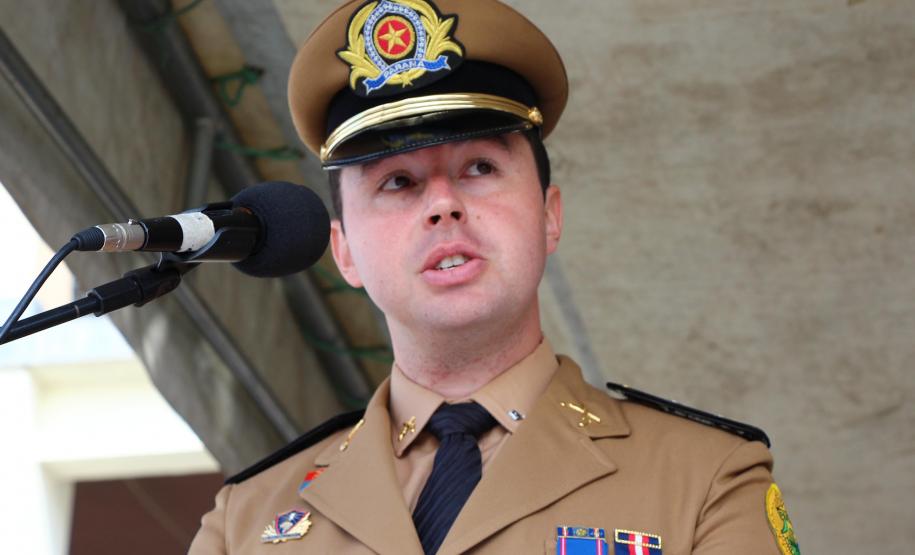 Curitiba, 05 de abril de 2018. Entrega de Medalhas do 1º CRPM