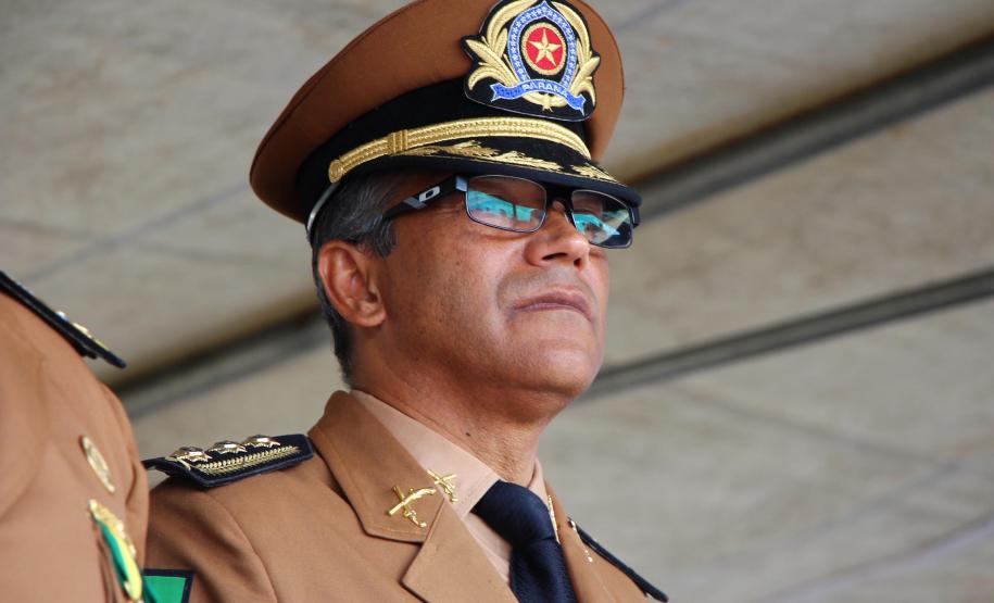 Curitiba, 05 de abril de 2018. Entrega de Medalhas do 1º CRPM