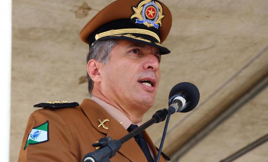 Curitiba, 05 de abril de 2018. Entrega de Medalhas do 1º CRPM