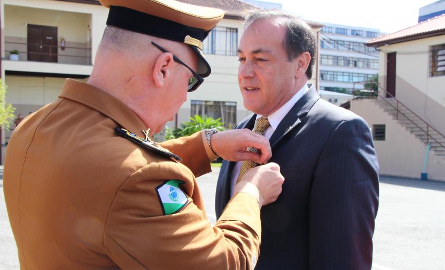 Curitiba, 05 de abril de 2018. Entrega de Medalhas do 1º CRPM