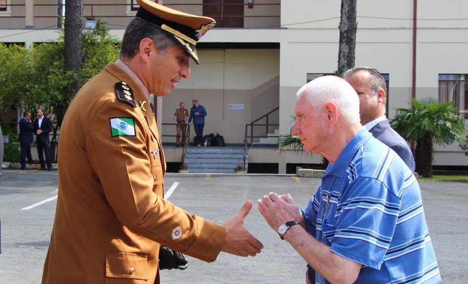 Curitiba, 05 de abril de 2018. Entrega de Medalhas do 1º CRPM
