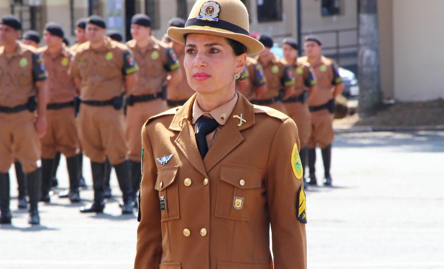 Curitiba, 05 de abril de 2018. Entrega de Medalhas do 1º CRPM