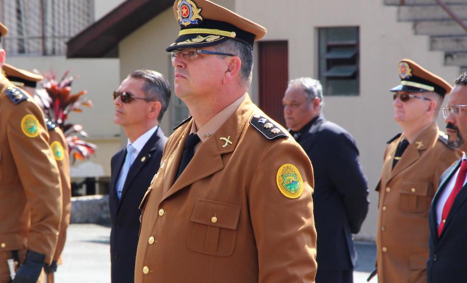 Curitiba, 05 de abril de 2018. Entrega de Medalhas do 1º CRPM