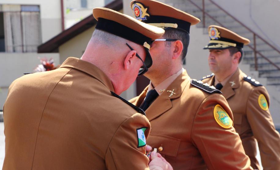 Curitiba, 05 de abril de 2018. Entrega de Medalhas do 1º CRPM