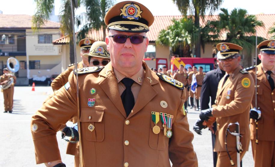 Curitiba, 05 de abril de 2018. Entrega de Medalhas do 1º CRPM