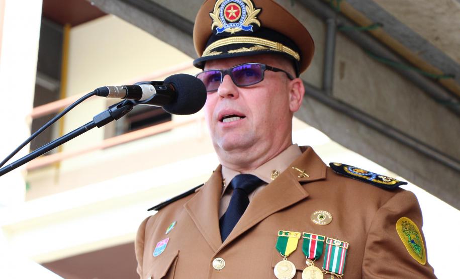 Curitiba, 05 de abril de 2018. Entrega de Medalhas do 1º CRPM