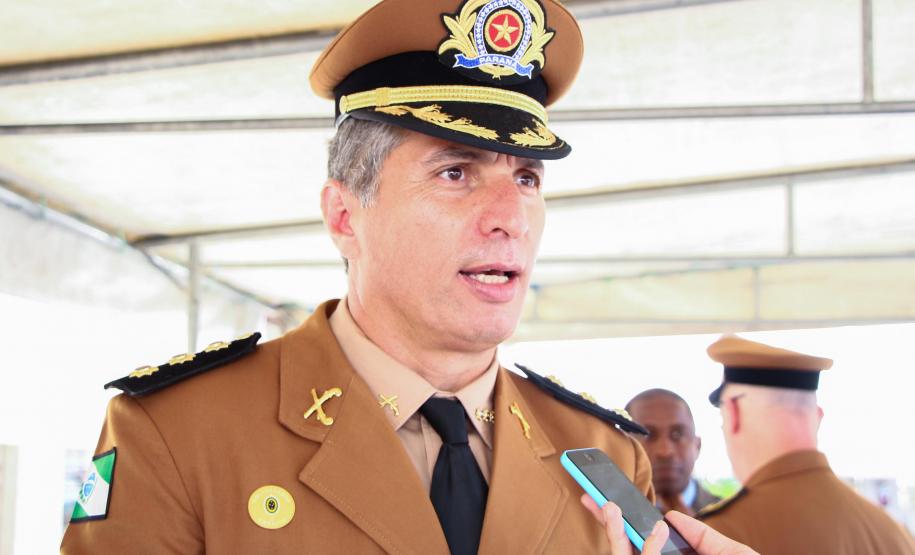 Curitiba, 05 de abril de 2018. Entrega de Medalhas do 1º CRPM