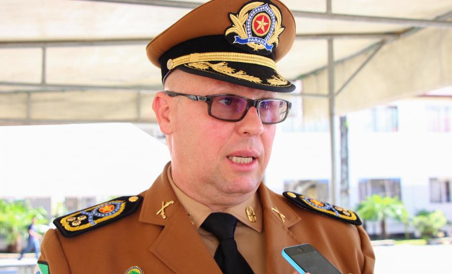 Curitiba, 05 de abril de 2018. Entrega de Medalhas do 1º CRPM