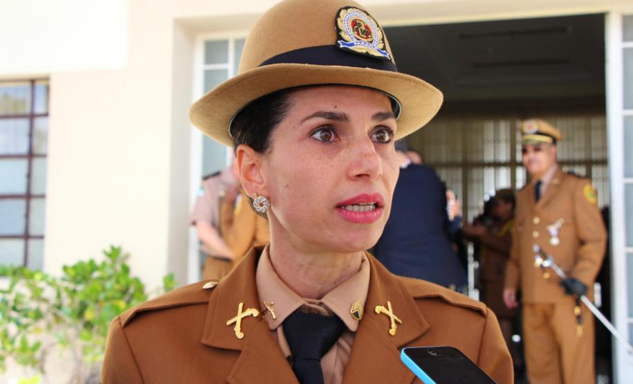 Curitiba, 05 de abril de 2018. Entrega de Medalhas do 1º CRPM