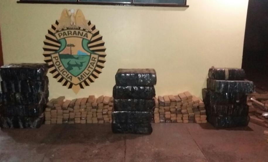 PM apreende mais de 760 quilos de maconha durante patrulhamento no Oeste do estado PM apreende mais de 760 quilos de maconha durante patrulhamento no Oeste do estado