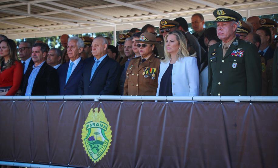 Curitiba, 11 de abril de 2018. Passagem de Comando da PMPRCoronel Audilene Rosa de Paula Dias Rocha assume o Comando Da PMPR