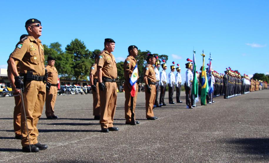 Curitiba, 11 de abril de 2018. Passagem de Comando da PMPRCoronel Audilene Rosa de Paula Dias Rocha assume o Comando Da PMPR