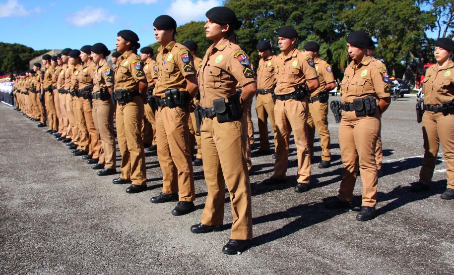 Curitiba, 11 de abril de 2018. Passagem de Comando da PMPRCoronel Audilene Rosa de Paula Dias Rocha assume o Comando Da PMPR