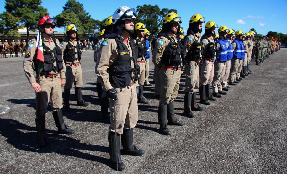Curitiba, 11 de abril de 2018. Passagem de Comando da PMPRCoronel Audilene Rosa de Paula Dias Rocha assume o Comando Da PMPR