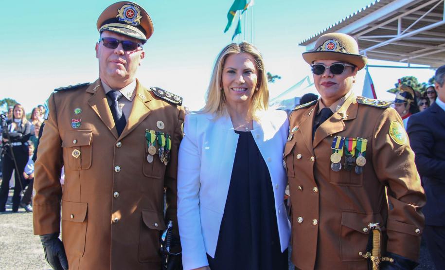 Curitiba, 11 de abril de 2018. Passagem de Comando da PMPRCoronel Audilene Rosa de Paula Dias Rocha assume o Comando Da PMPR