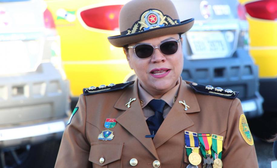 Curitiba, 11 de abril de 2018. Passagem de Comando da PMPRCoronel Audilene Rosa de Paula Dias Rocha assume o Comando Da PMPR