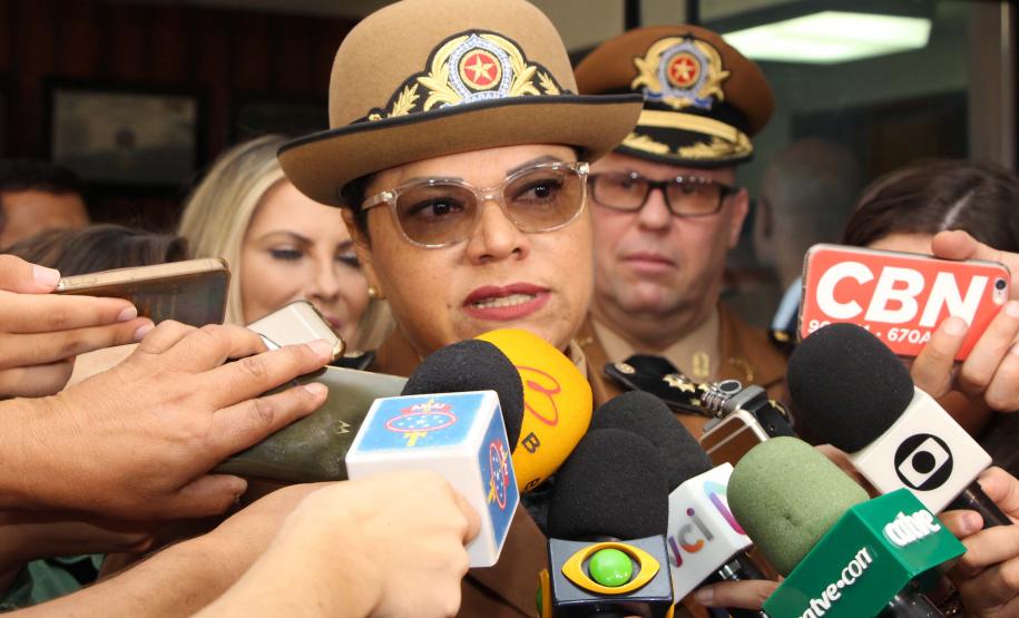 Curitiba, 11 de abril de 2018. Passagem de Comando da PMPRCoronel Audilene Rosa de Paula Dias Rocha assume o Comando Da PMPR