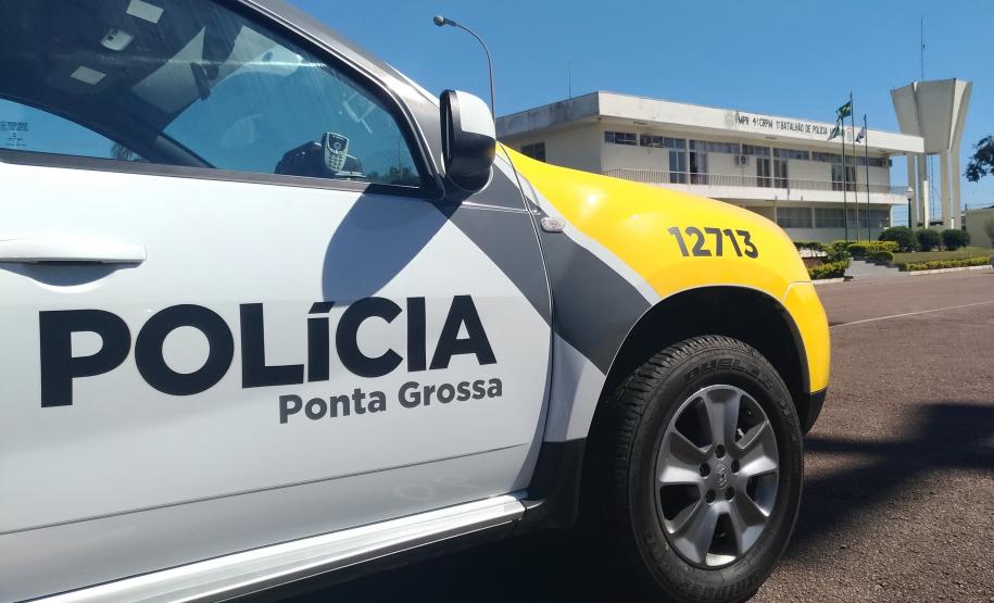 Materiais são apreendidos e quarteto é encaminhado pela PM após arrombamento de igreja em Ponta Grossa