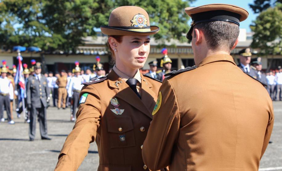 Curitiba, 21 de abril de 2018. Solenidade Tiradentes1º Ten. QOPM Caroline Costa