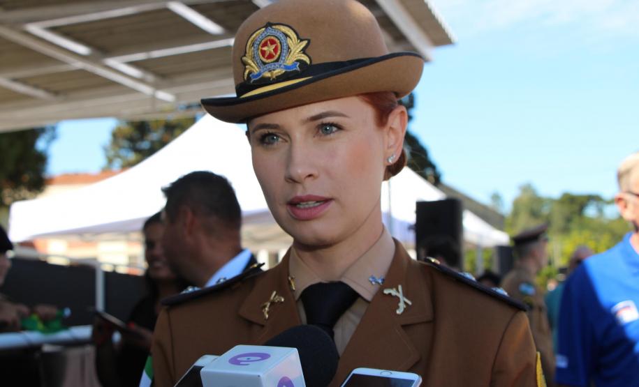 Curitiba, 21 de abril de 2018. Solenidade Tiradentes 1º Ten. Caroline Costa