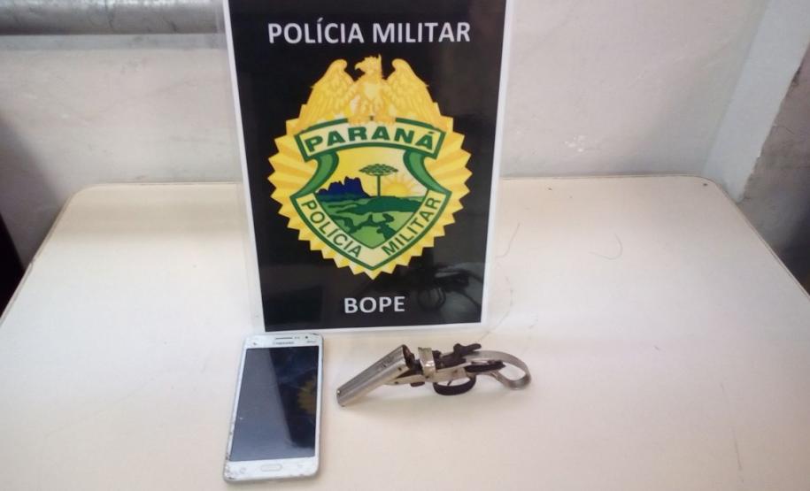 Espingardas e revólver são apreendidos pelo BOPE em Curitiba e Rio Branco do Sul, na RMC