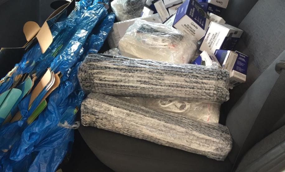 PM apreende eletrônicos contrabandeados e encaminha suspeito em Iporã (PR) PM apreende eletrônicos contrabandeados e encaminha suspeito em Iporã (PR)