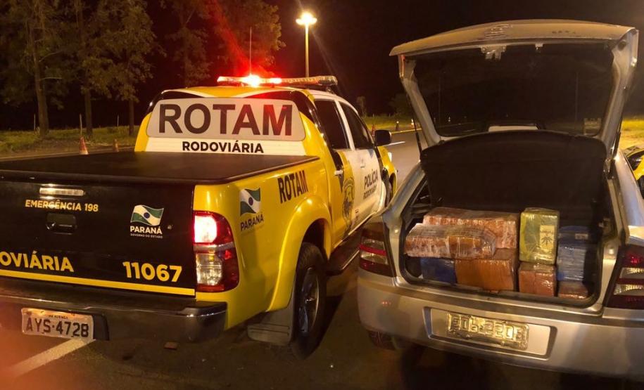 Homem é preso e carga de mais de 400 quilos de maconha são apreendidos no Noroeste do PR