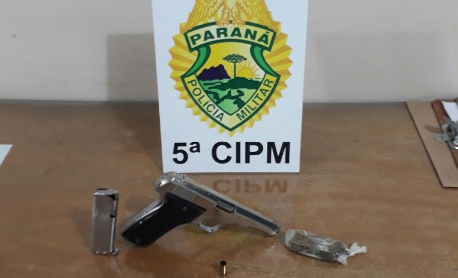 Pistola e maconha são apreendidas pela Polícia Militar no município de Terra Boa (PR); jovem é encaminhado Pistola e maconha são apreendidas pela Polícia Militar no município de Terra Boa (PR); jovem é encaminhado