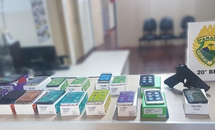 Trio rouba loja e pouco tempo depois é abordado pela PM no Boqueirão, em Curitiba