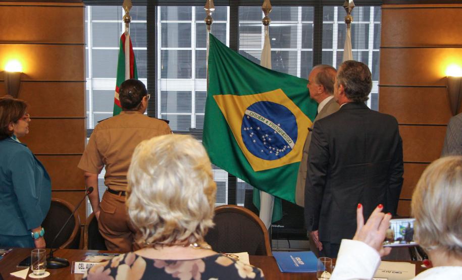 Curitiba, 25 de abril de 2018. Homenagem à Coronel Audilene na ACP
