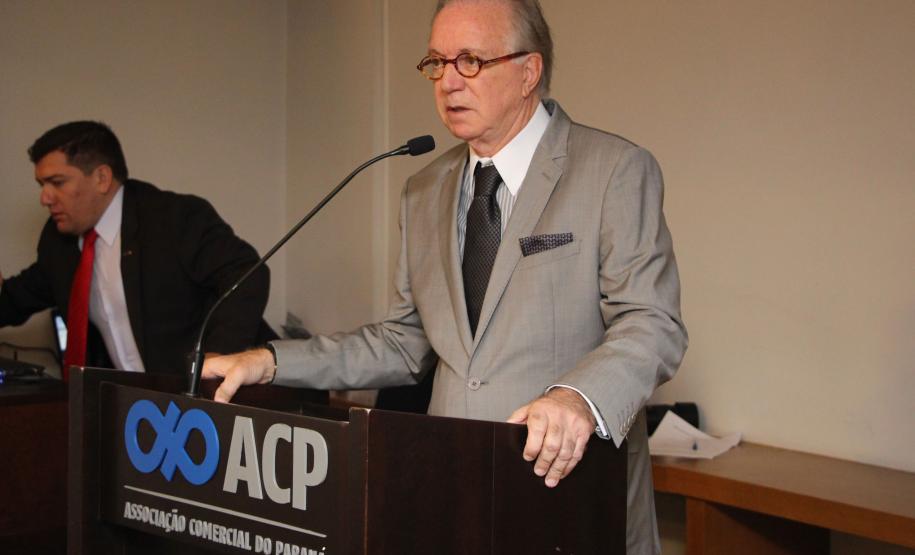 Curitiba, 25 de abril de 2018. Homenagem à Coronel Audilene na ACPGlaucio José Geara Presidente da ACP