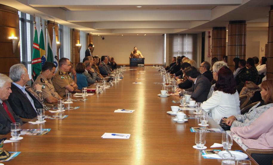 Curitiba, 25 de abril de 2018. Homenagem à Coronel Audilene na ACP