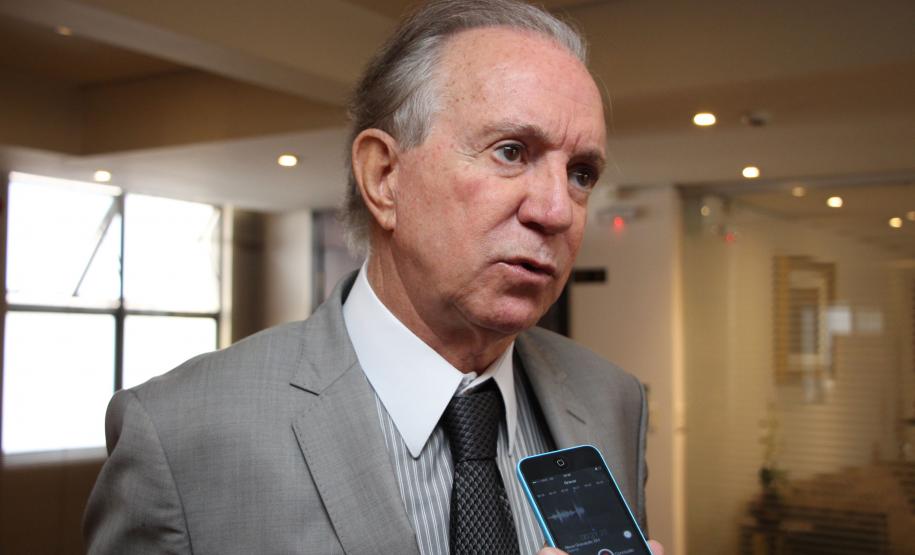 Curitiba, 25 de abril de 2018. Homenagem à Coronel Audilene na ACPPresidente da ACP Glaucio José Geara