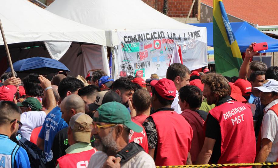 Curitiba, 01 de maio de 2018. Manifestações do Dia do Trabalho