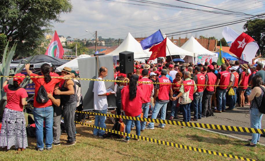 Curitiba, 01 de maio de 2018. Manifestações do Dia do Trabalho