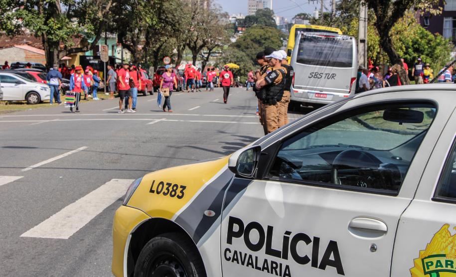 Curitiba, 01 de maio de 2018. Manifestações do Dia do Trabalho
