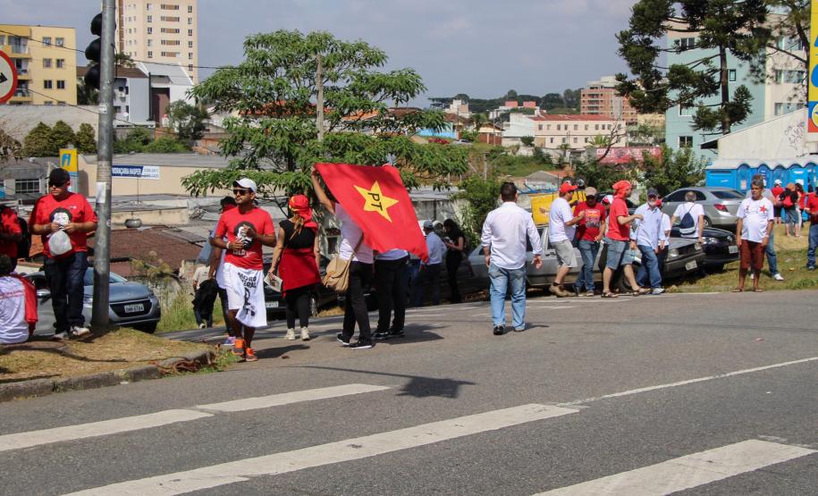 Curitiba, 01 de maio de 2018. Manifestações do Dia do Trabalho