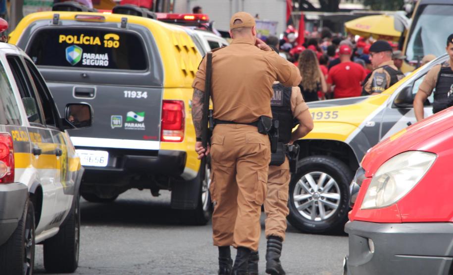 Curitiba, 01 de maio de 2018. Manifestações do Dia do Trabalho