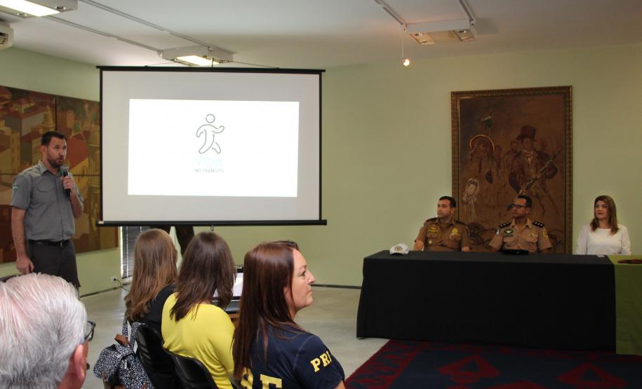 Curitiba, 04 de maio de 2018. Lançamento Maio Amarelo
